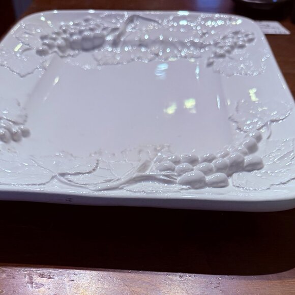 Elios White Rectangular Platter - Picture 4 of 4